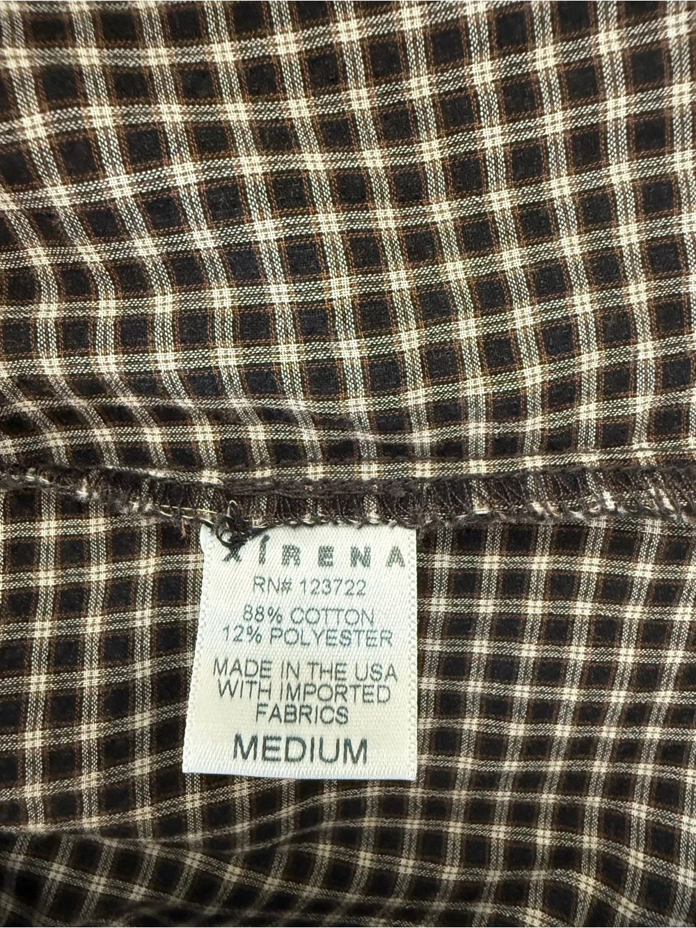XiRENA Black and Tan Checked Short-Sleeve Button-Down Shirt - Picture 4 of 5